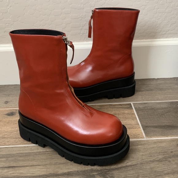 New Jeffrey Campbell Dozed Platform Chunky Boots Size 7.5 - Picture 2 of 10